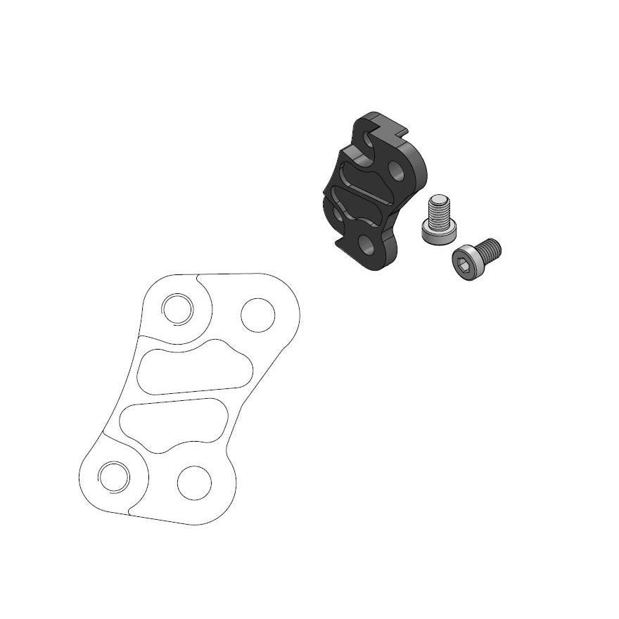 Moto-Master 260mm Oversized Front Caliper Adapter