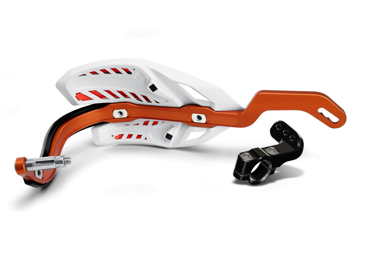 Ultra ProBend CRM - Orange Anodized Bars, WHITE / ORANGE