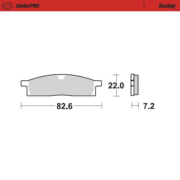 Moto-Master SinterPro Front Brake Pads