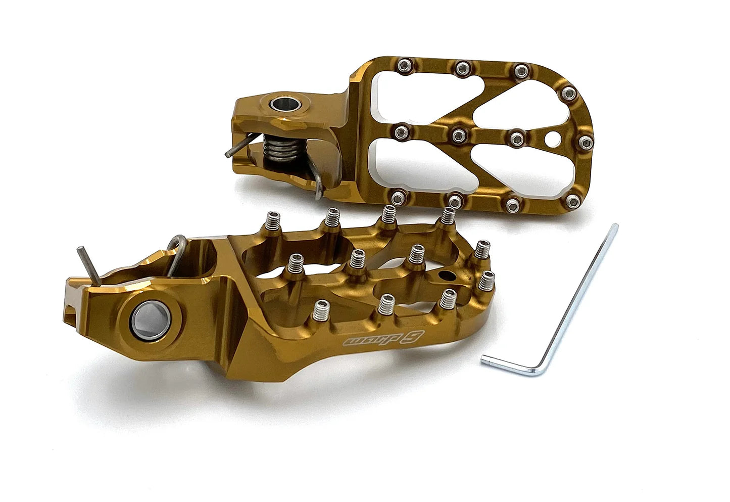 Warp9 Elite Footpegs – Toxic Moto Racing