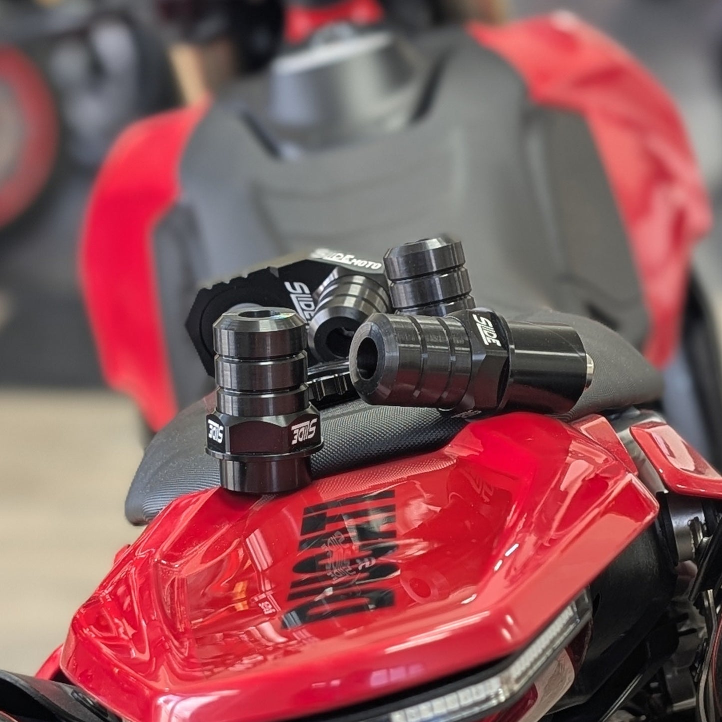 SLIDEmoto HexPro Sliders - Rear
