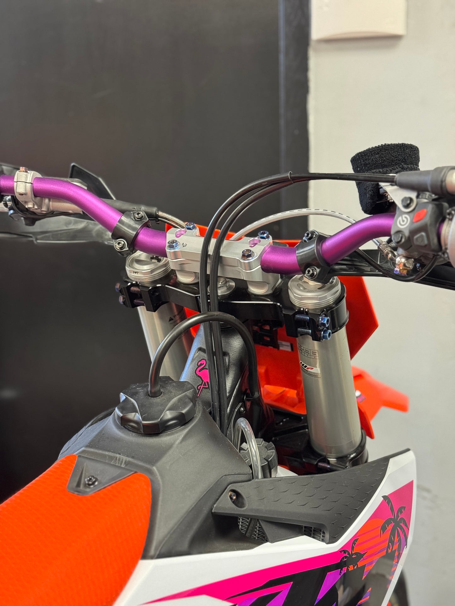 Warp9 MX/Offroad 1-1/8" Tapped Handlebars