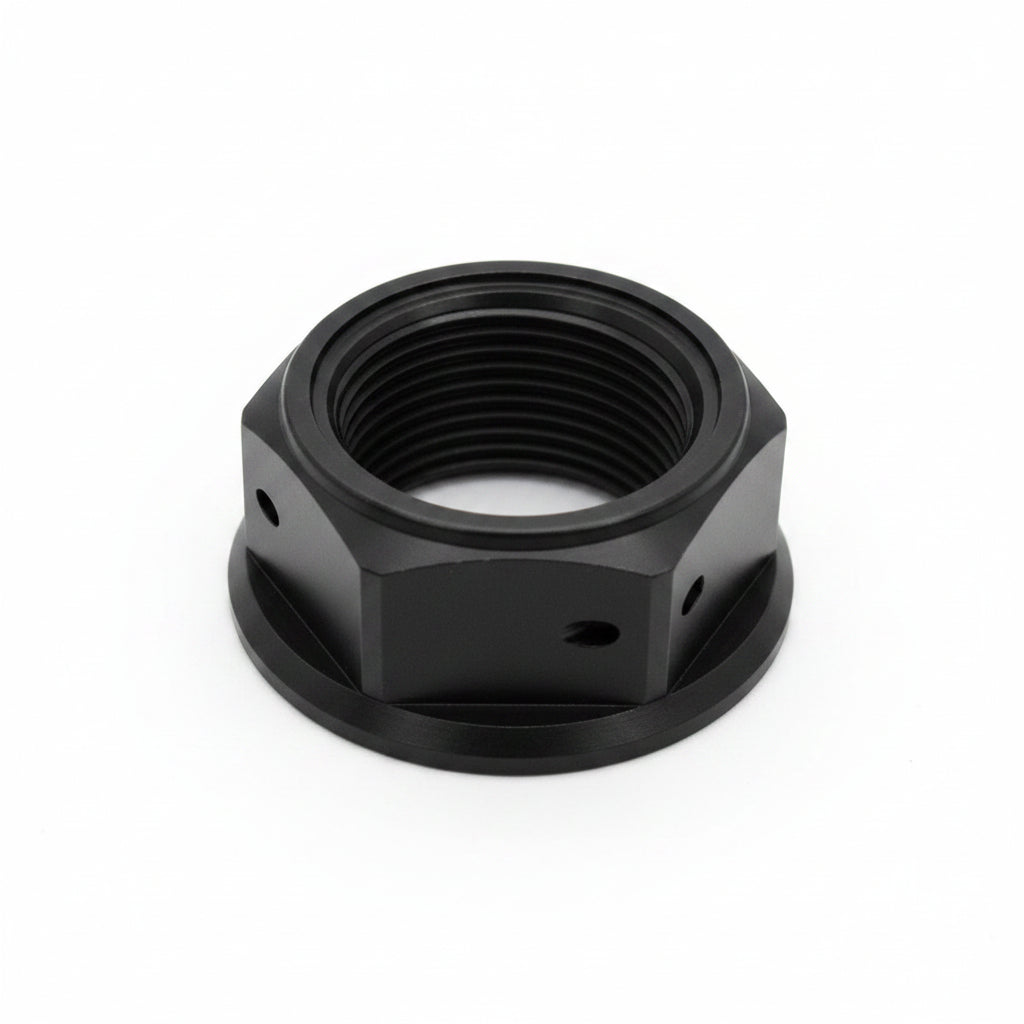 SLIDEmoto BlackTi Rear Axle Nut