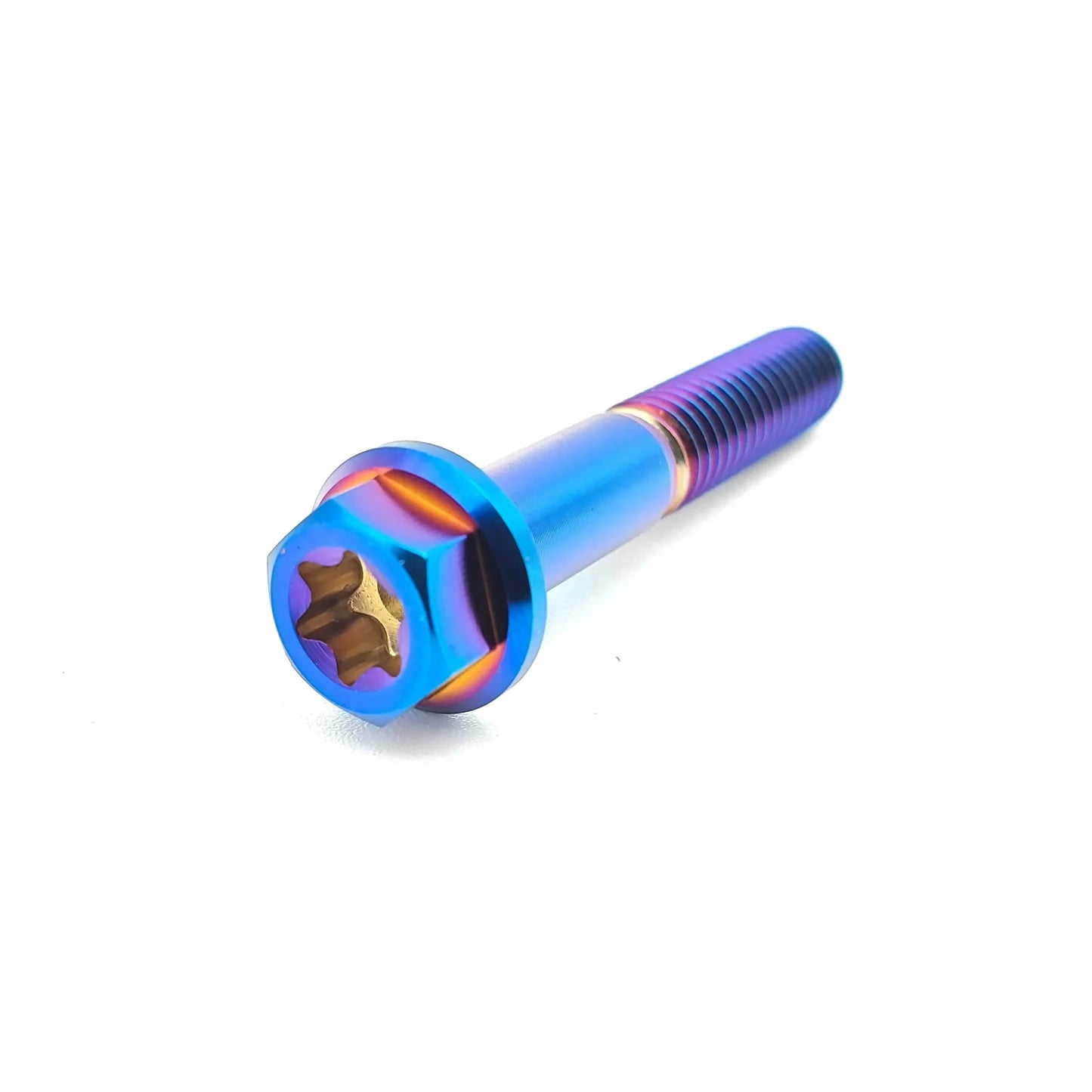 Warp 9 Titanium Hex Flange Bolts