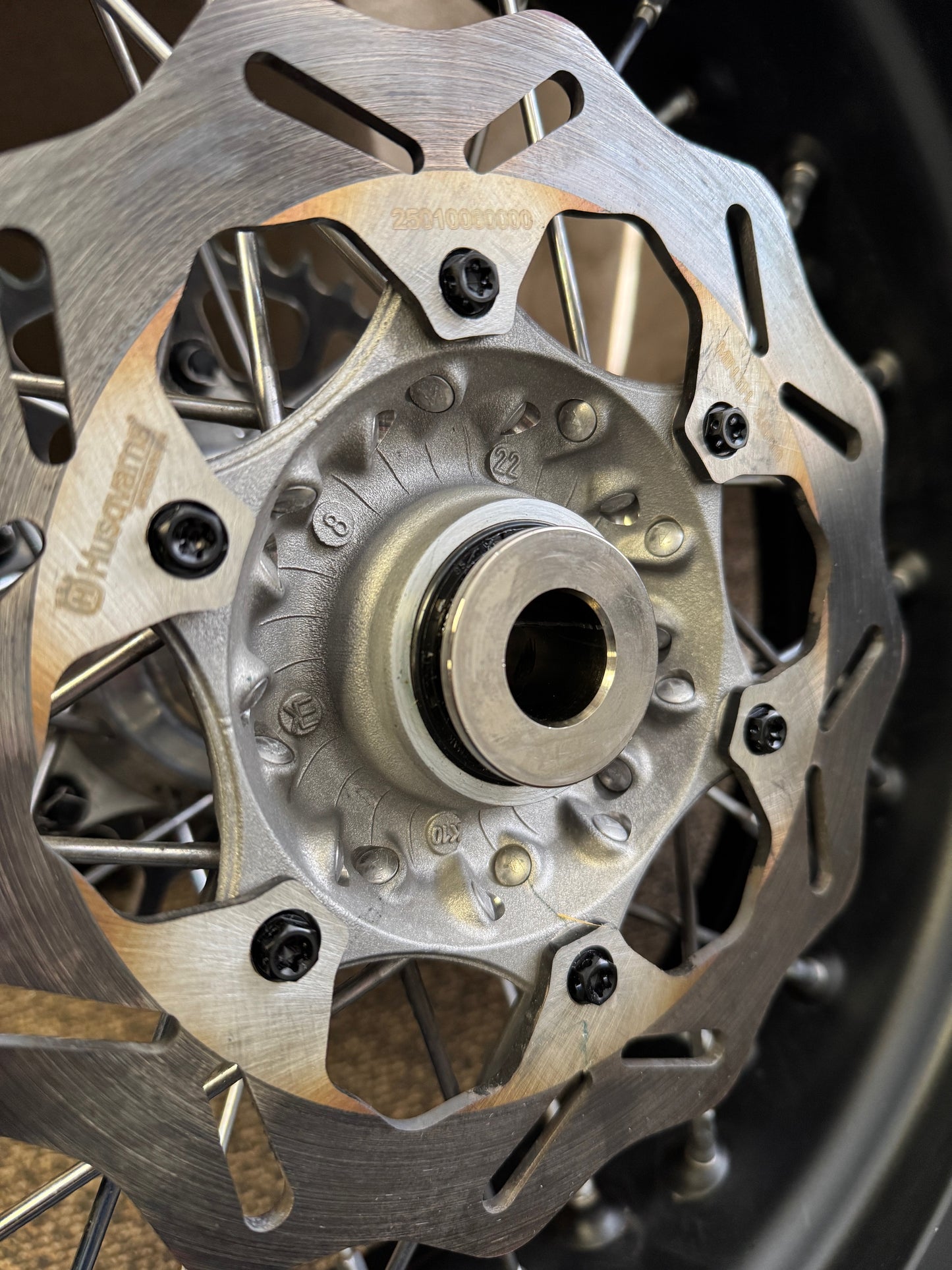 SLIDEmoto BlackTi Hex-Flange Bolts