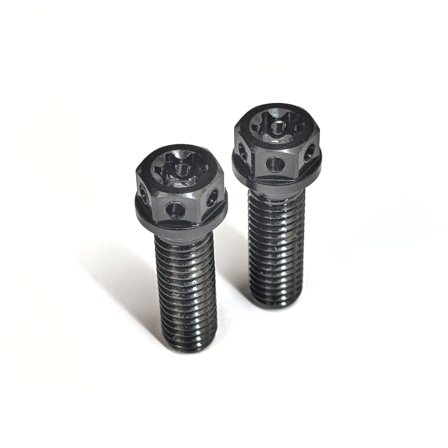 SLIDEmoto BlackTi Front Axle Pinch Bolts