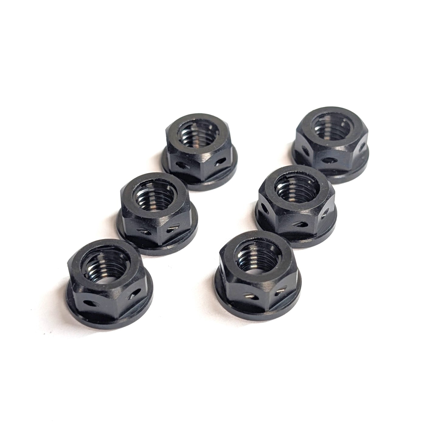 SLIDEmoto BlackTi Rear Sprocket Nuts