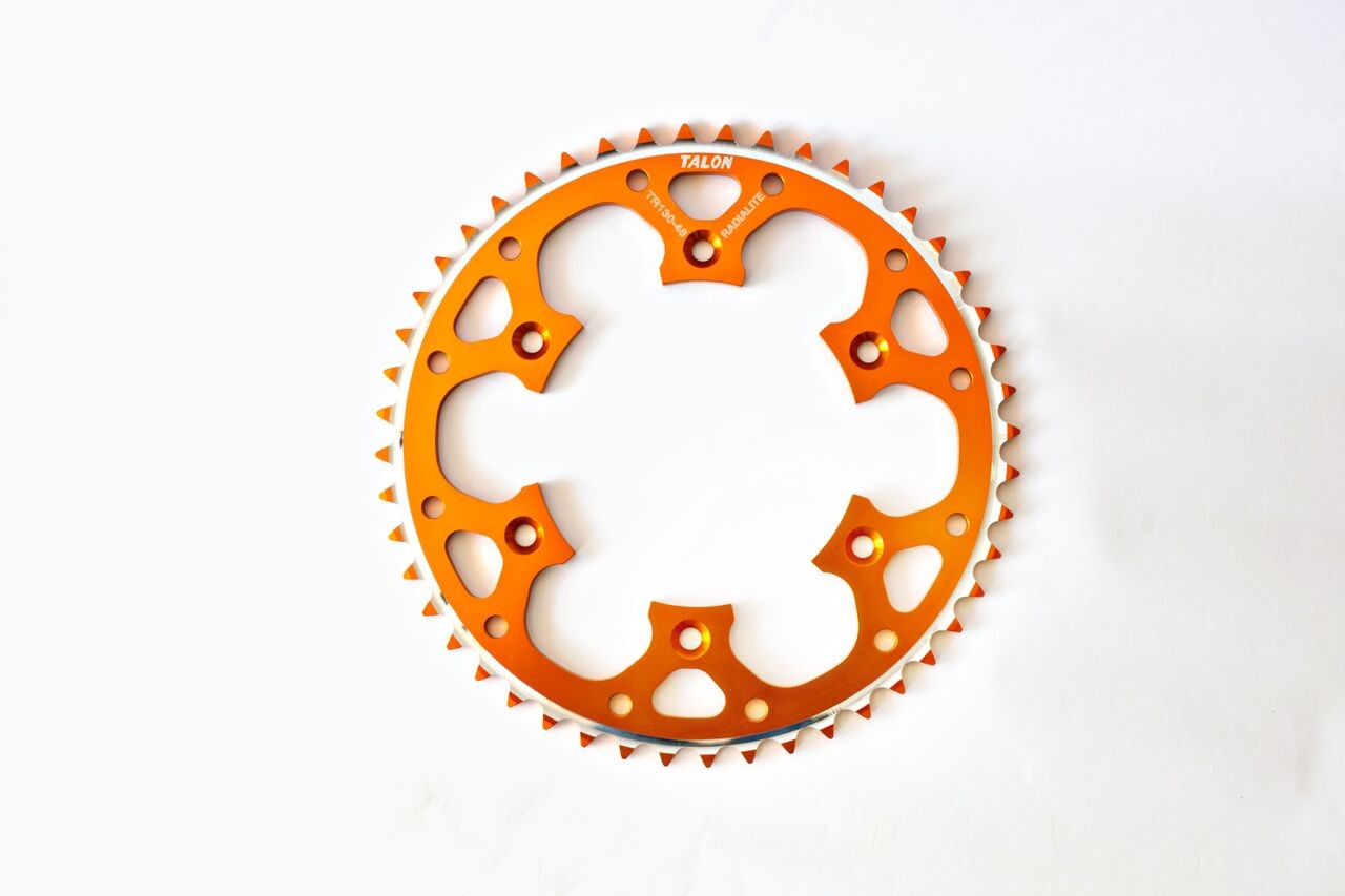 KTM リアスプロケット オレンジ Z-52 バイク 44 46 47 48 49 50 52