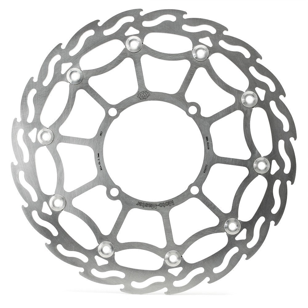 Moto-Master 320mm Supermoto Street Flame Front Rotor – Toxic Moto