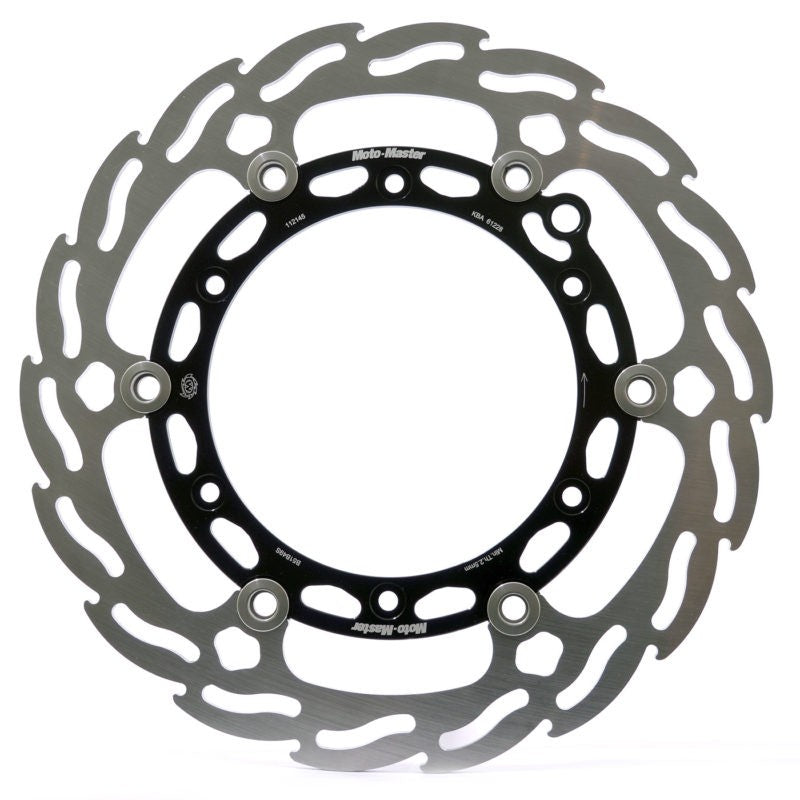 Moto-Master Flame Floating Front Rotor - Left