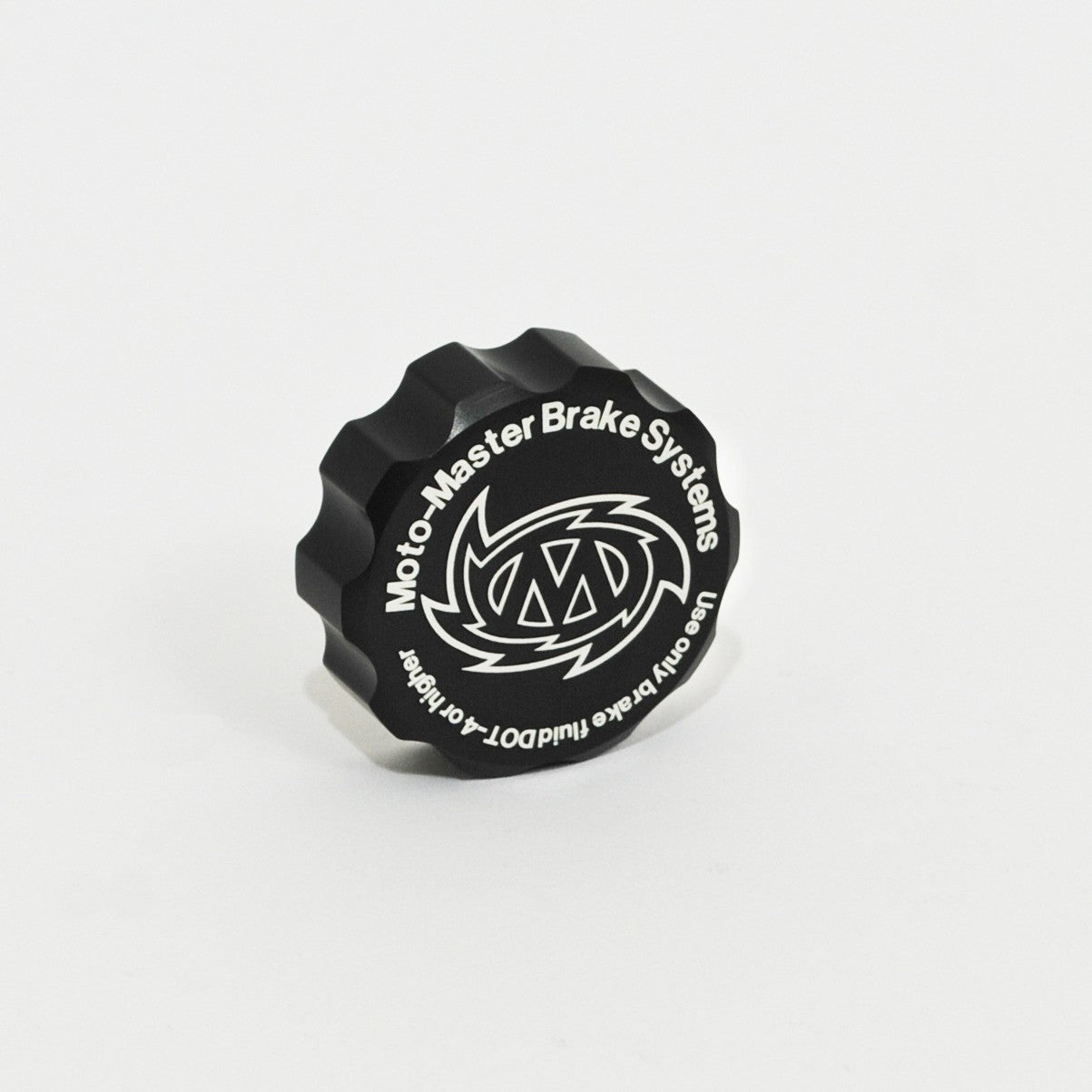 Moto-Master Black Reservoir Cap For Master Cylinder