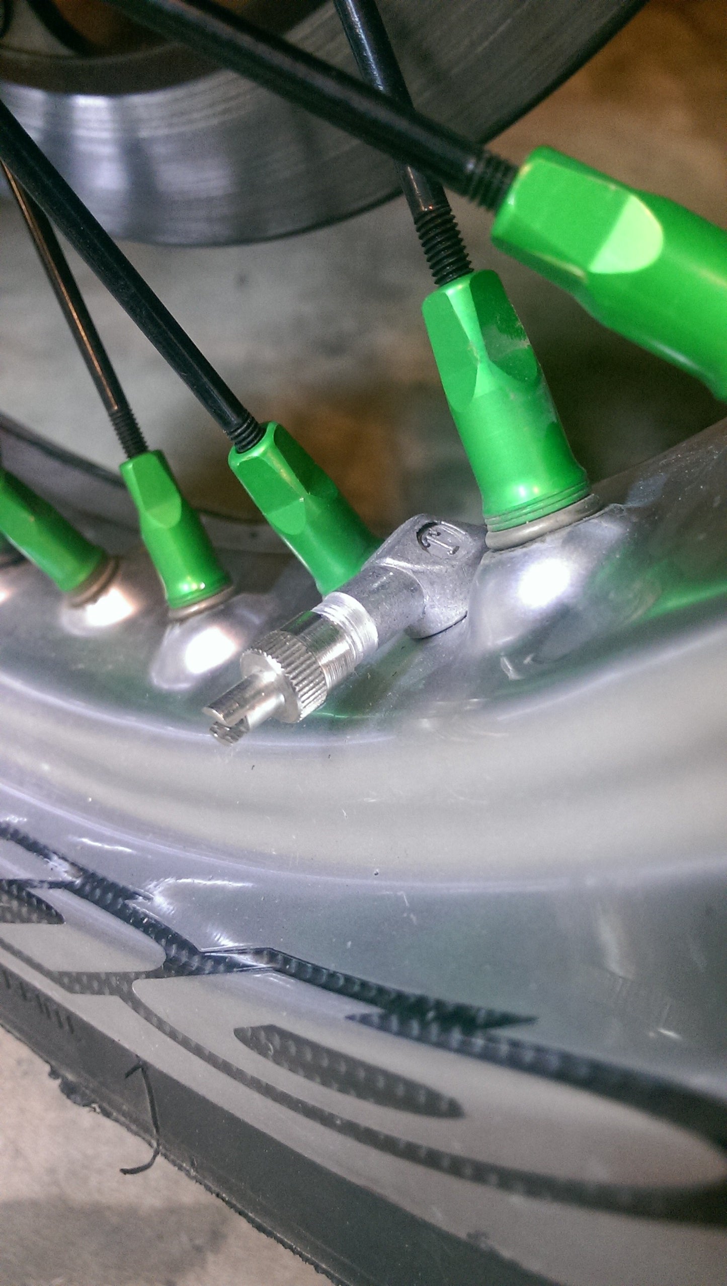 Shown with valve stem remover/cap