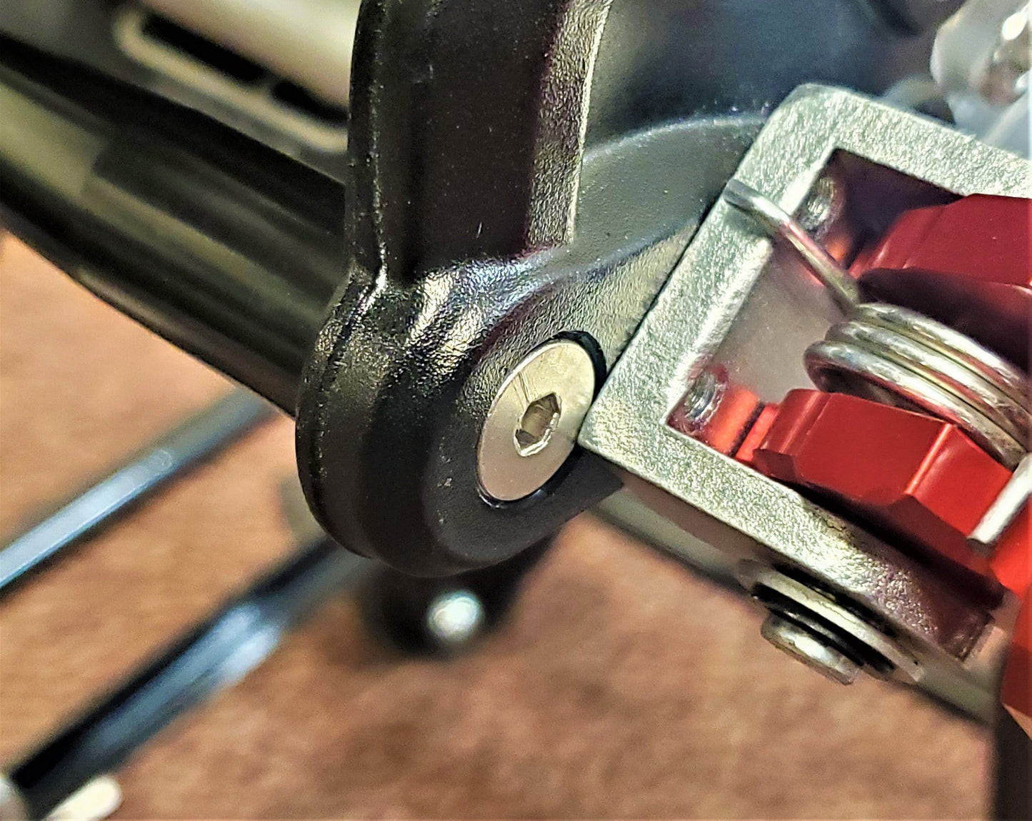 Warp 9 Foot Peg Support