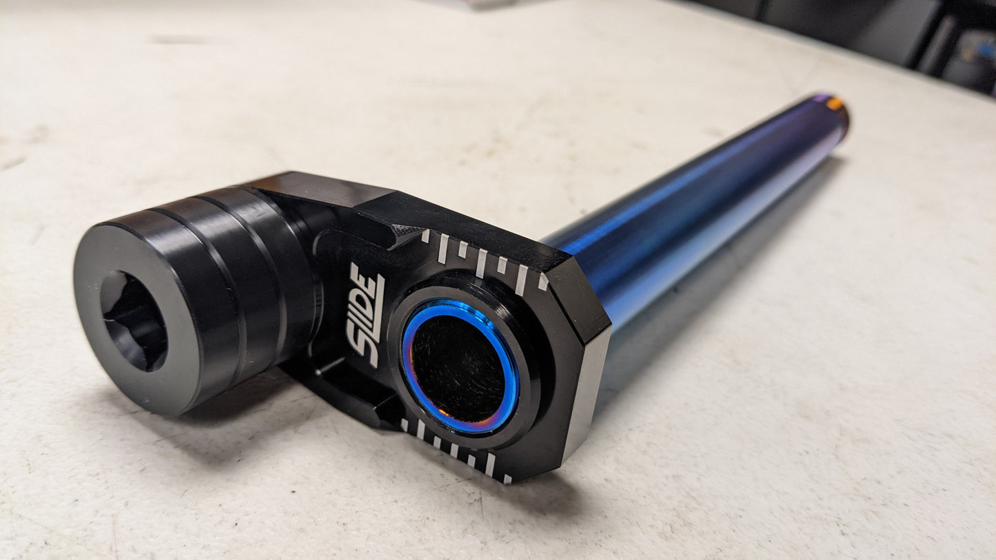 Warp 9 Titanium Rear Axle Used with SLIDEmoto Pro Sliders