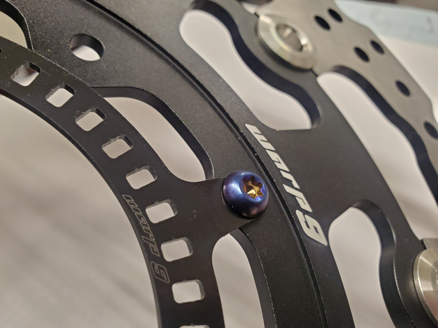 Warp 9 Titanium Speed Sensor Ring Bolts