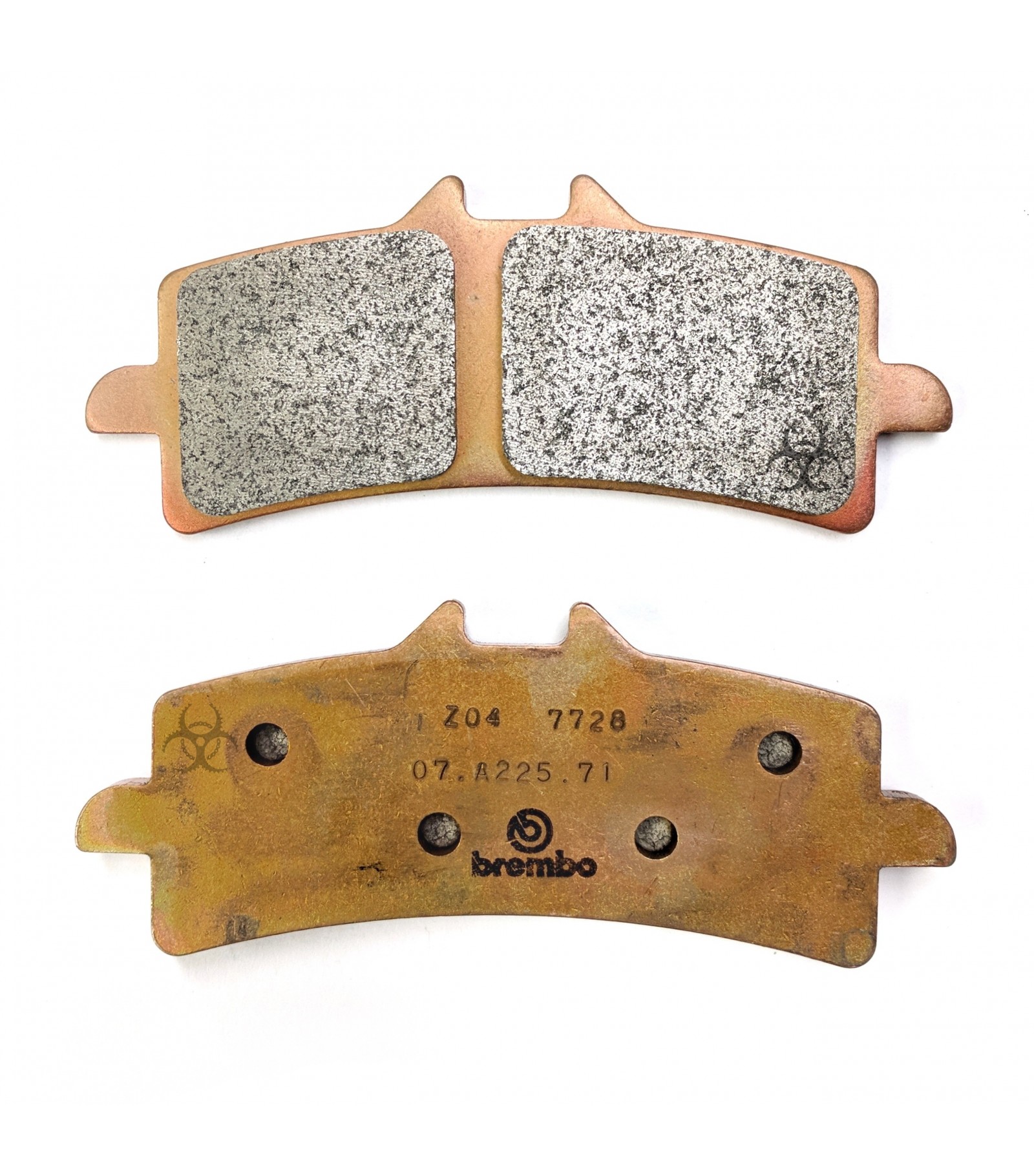 Parts :: Ducati :: 848 / 1098 / 1198 :: Brake / Clutch / Controls :: Brake  Calipers / Pads :: Brembo Z04 Racing Brake Pads for M4 Radial Calipers -  HSBK Racing, Race Team, Training Facility, Exotic Parts