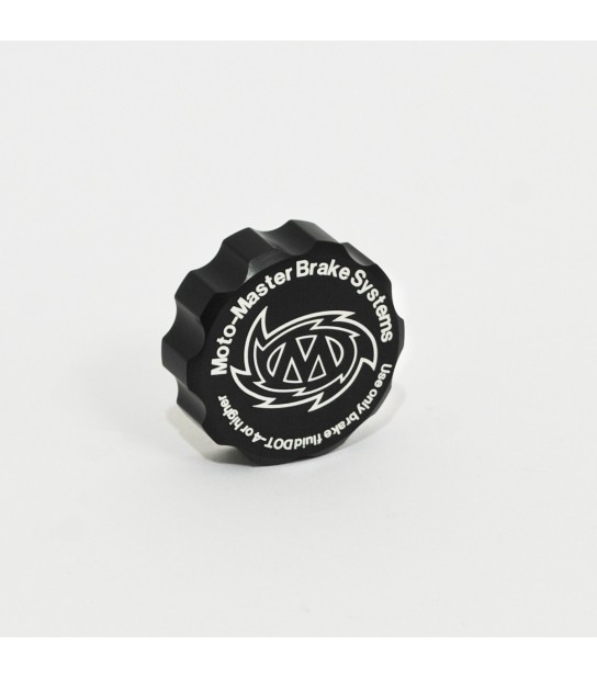 Moto-Master Black Reservoir Cap For Master Cylinder