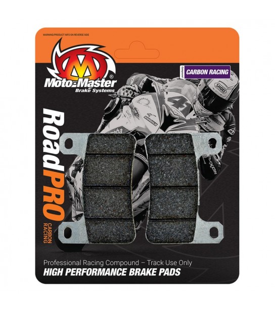Moto-Master RoadPRO Carbon Racing Front Brake Pads (Generic Picture)	