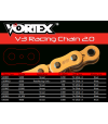 Vortex 520SX3 X-Ring Chain