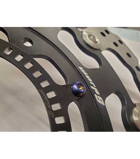 Warp 9 Titanium Speed Sensor Ring Bolts