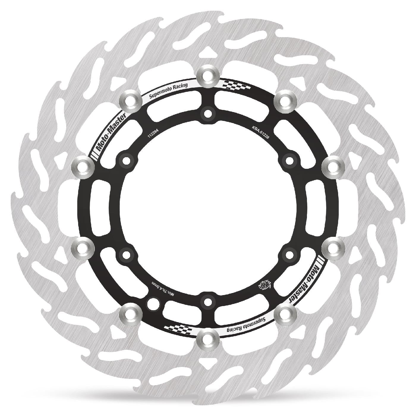 Moto-Master 300-320mm Supermoto Racing Flame Front Rotor