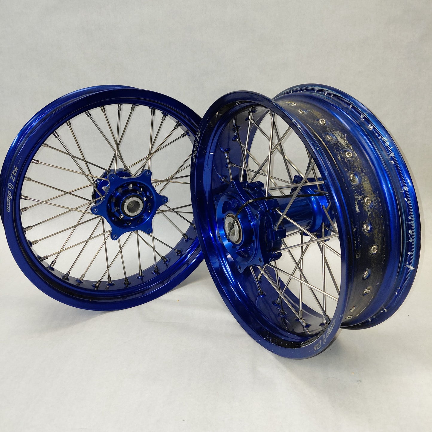 Used Husqvarna/KTM Warp9 Elite Supermoto Wheels