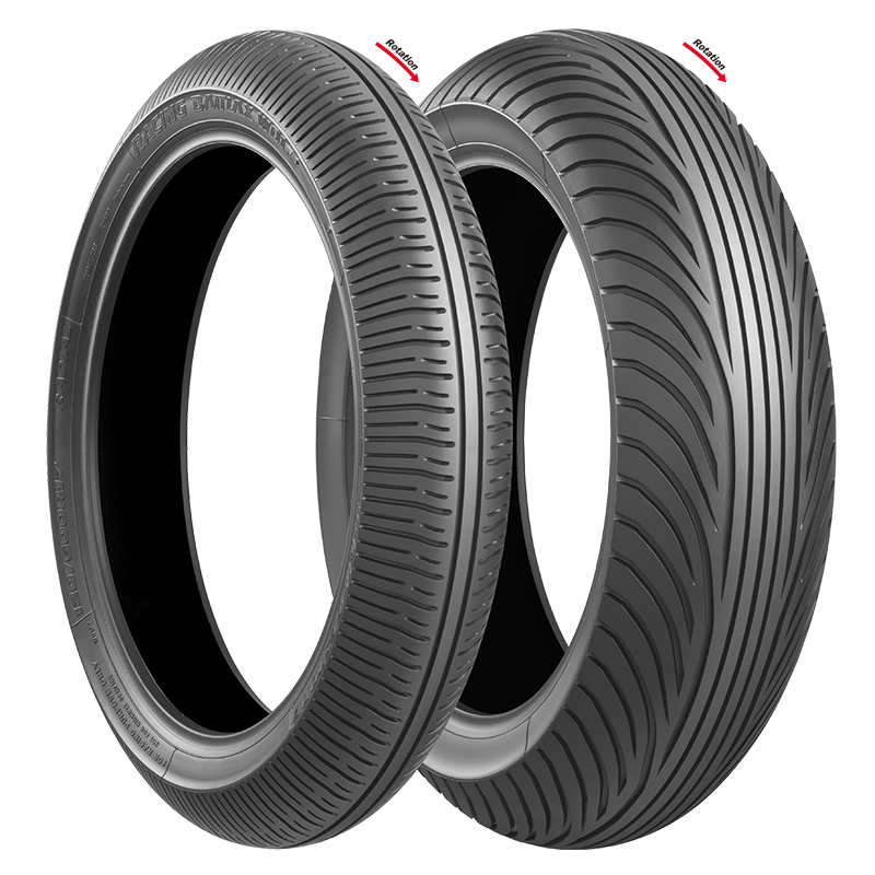 BRIDGESTONE W01前後セット　レインタイヤ Bridgestone Racing Battlax W01 Rain - Front – Toxic Moto Racing