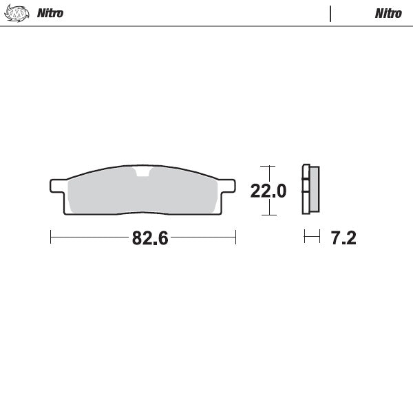 Moto-Master Nitro Front Brake Pads
