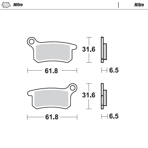 Moto-Master Nitro Brake Pads
