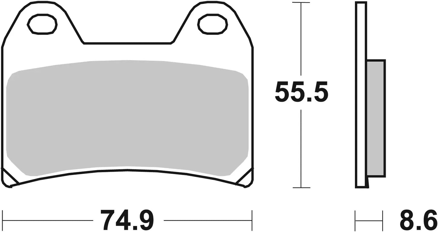 Brembo SR Brake Pads