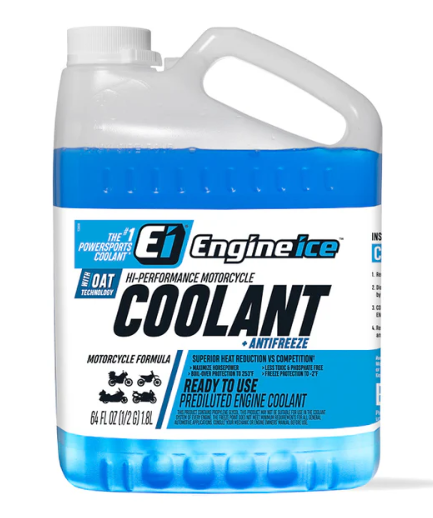 Engine Ice Hi-Performance Motorcycle Coolant + Antifreeze