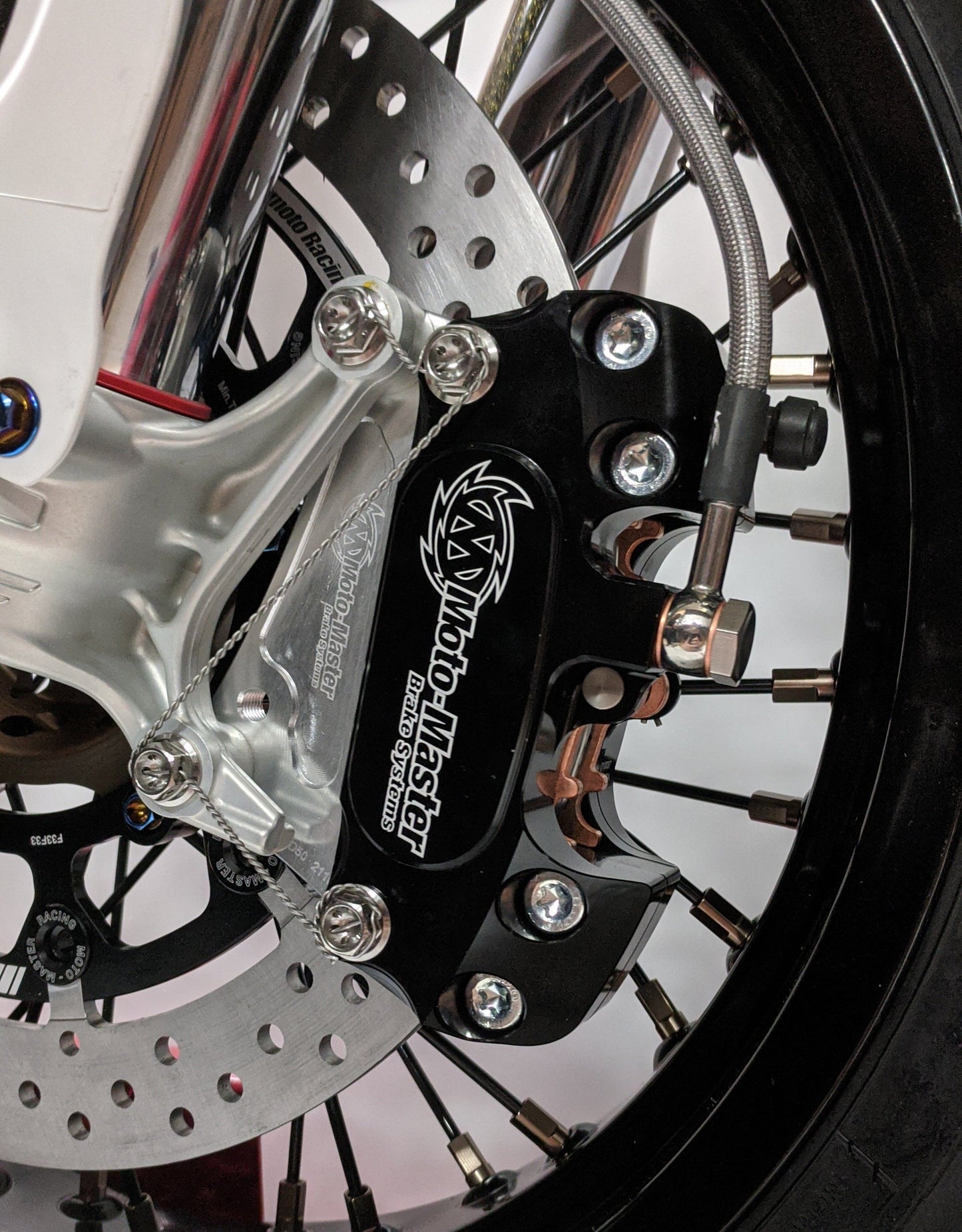 Moto-Master Halo T-Floater Supermoto Racing Front Brake Kit