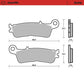 Moto-Master SinterPro Front Brake Pads