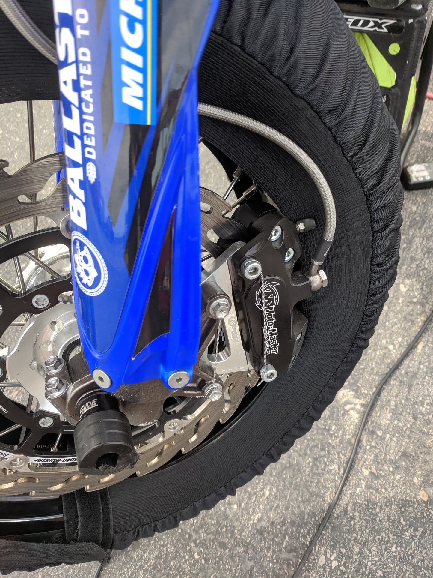 Moto-Master Flame Supermoto Racing Front Brake Kit