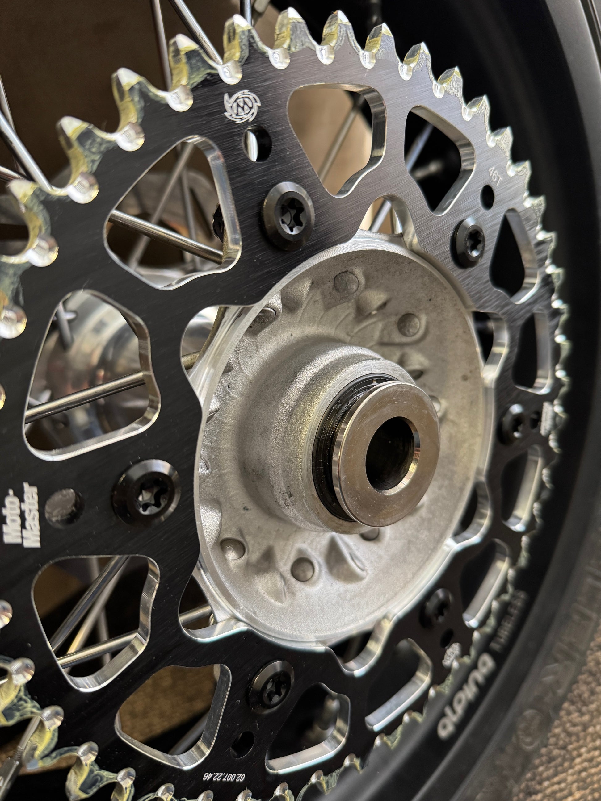 SLIDEmoto BlackTi Rear Sprocket Bolts – Toxic Moto Racing