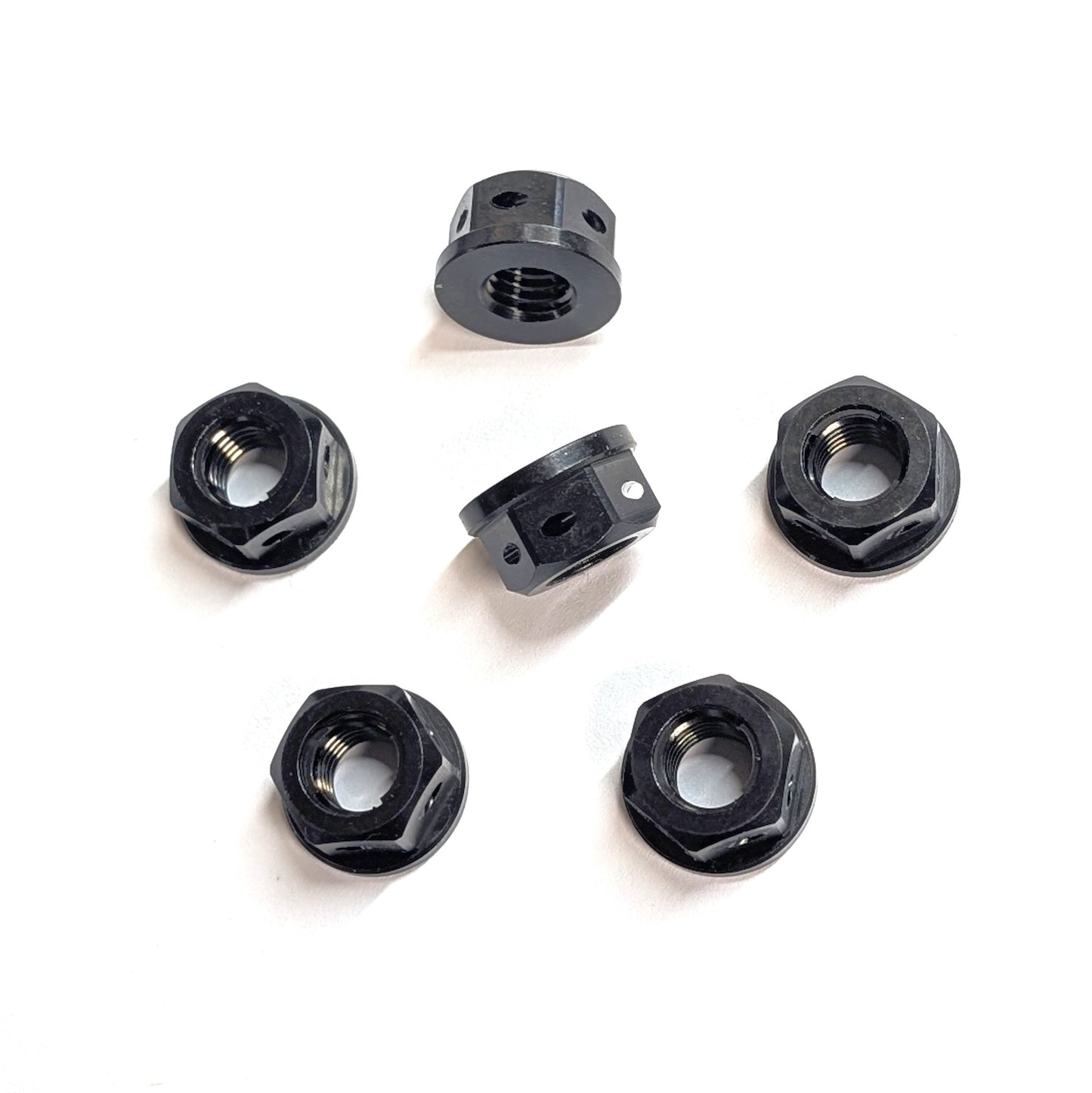 SLIDEmoto BlackTi Rear Sprocket Nuts