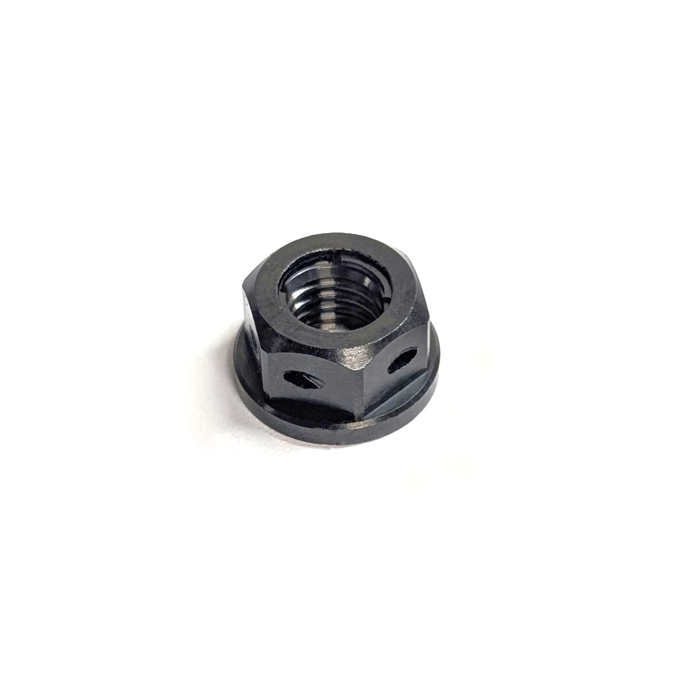 SLIDEmoto BlackTi Hex-Flange Nuts