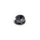 SLIDEmoto BlackTi Hex-Flange Nuts