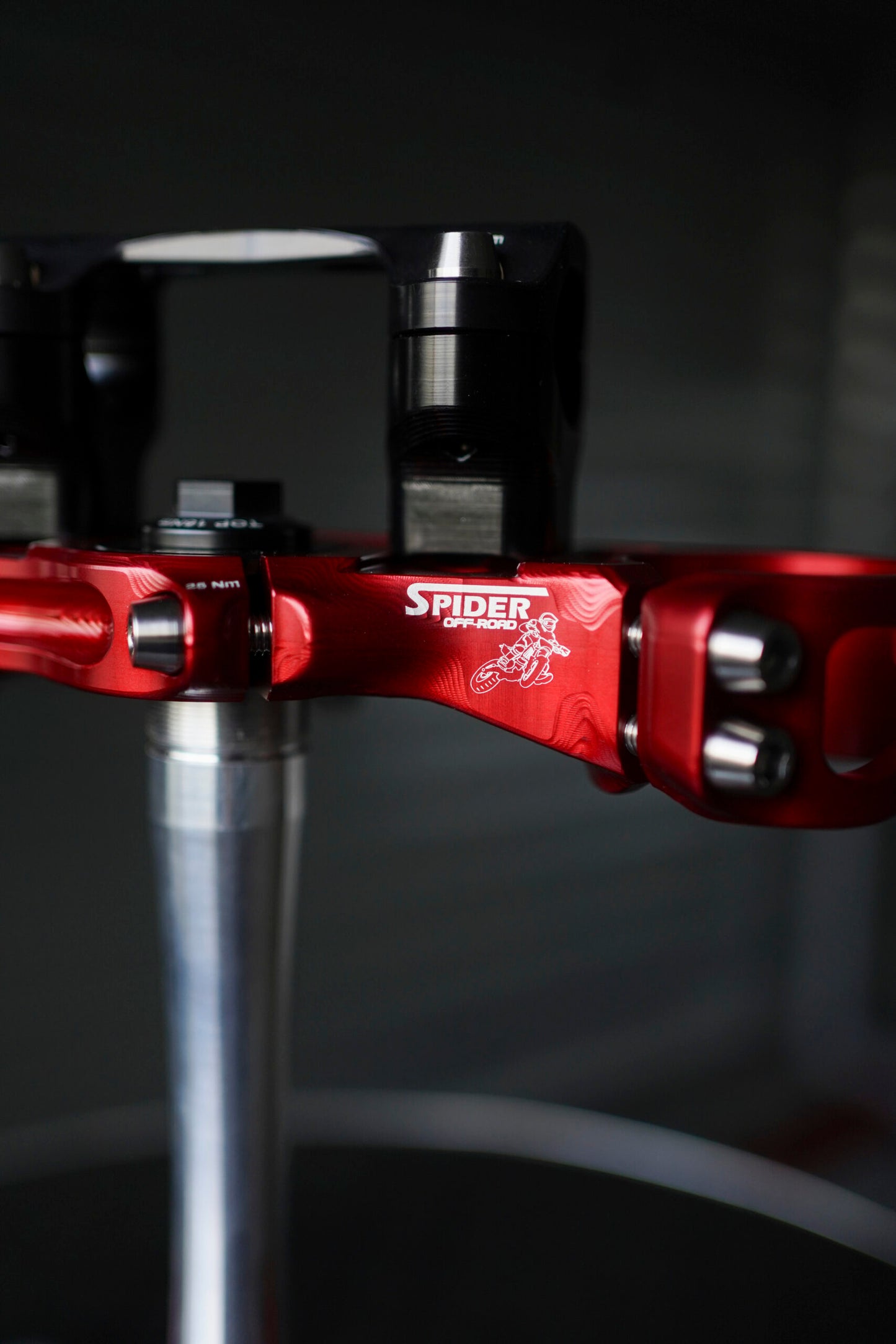 Spider Adjustable Supermoto Triple Clamps