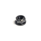 SLIDEmoto BlackTi Hex-Flange Nuts
