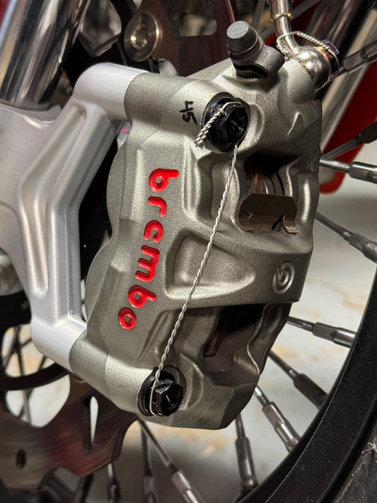 SLIDEmoto BlackTi Front Caliper Bolts