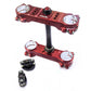 The PHDS handlebar clamps can be mounted in three different positions.