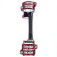 The ROCS system on both top and bottom triple clamps provides a more even clamping of the fork leg.