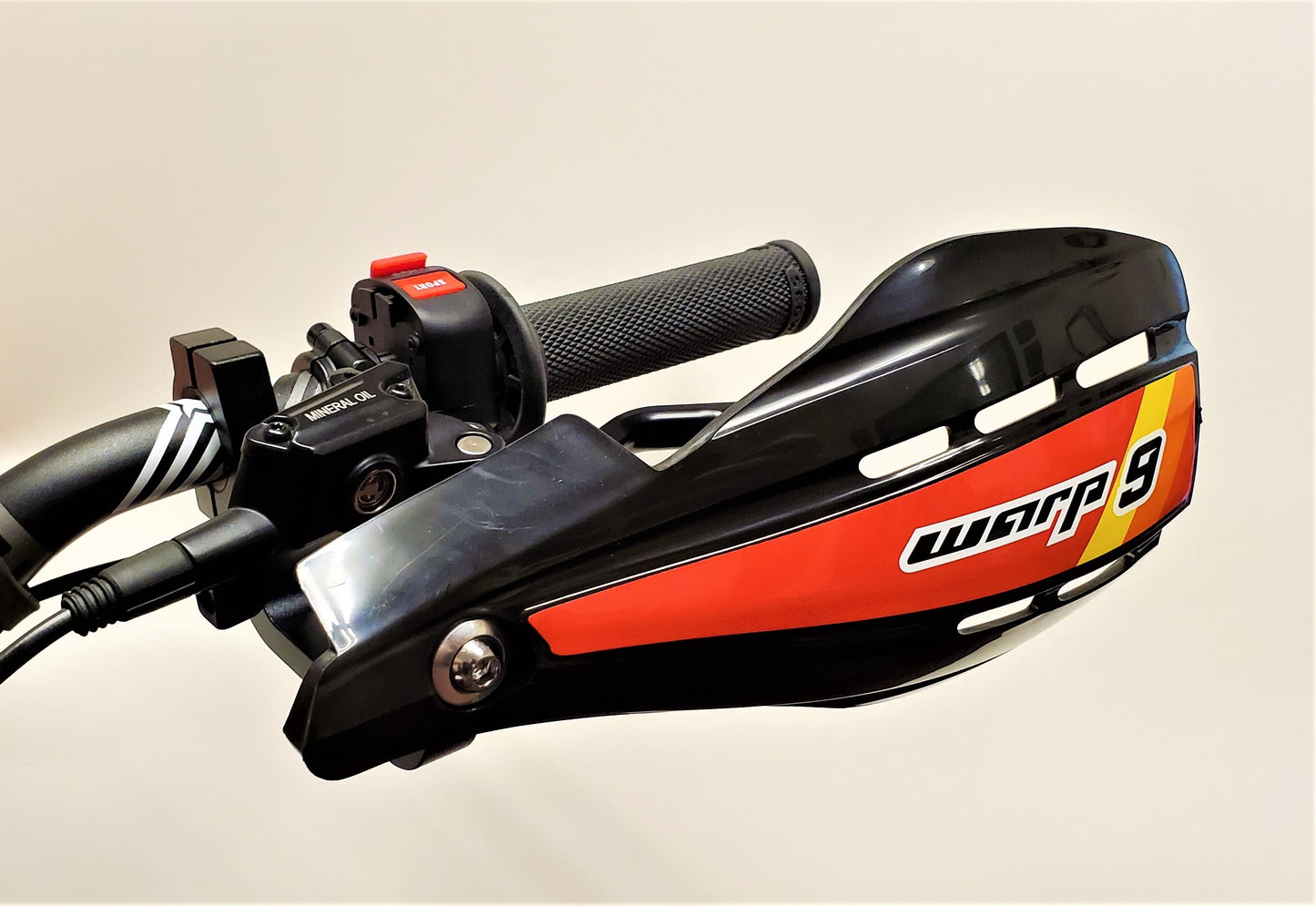 Warp 9 Handguards - Red Graphics